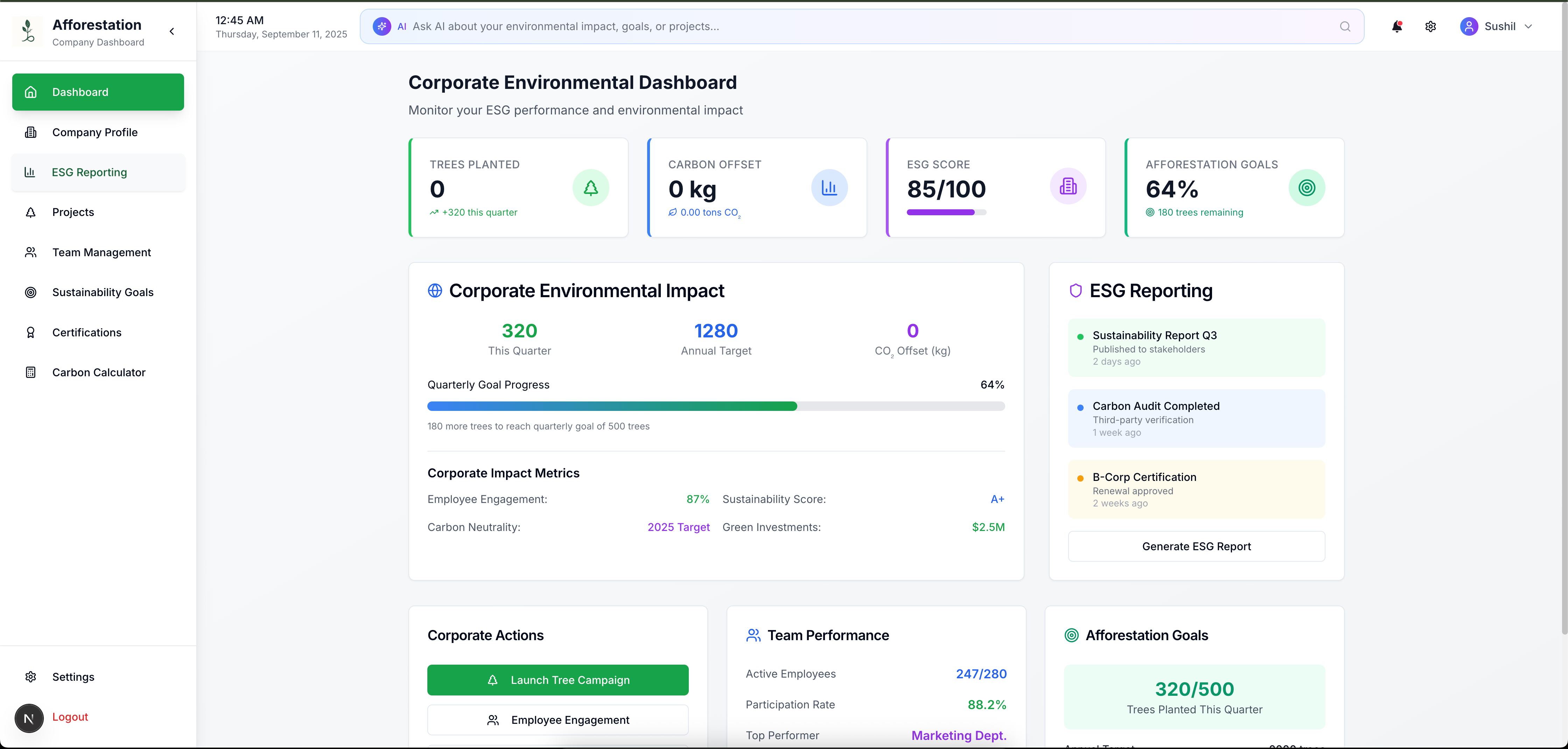 Enterprise Climate OS preview